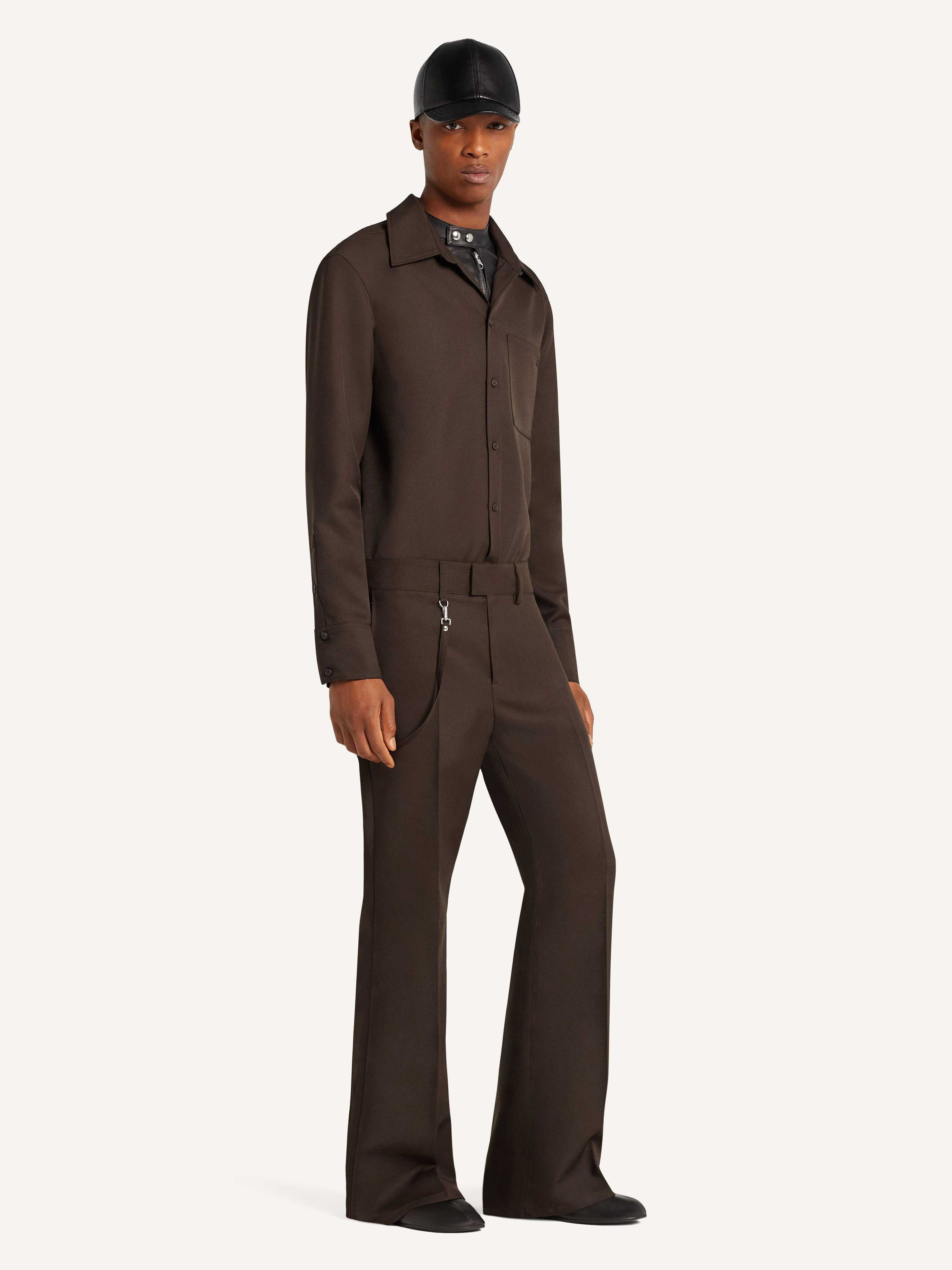 LIGHT TWILL BOOTCUT PANTS - 3