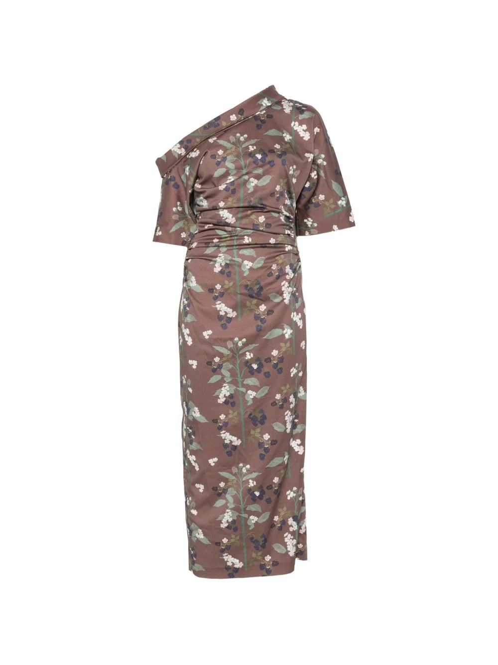 Bowery floral-print midi dress - 1