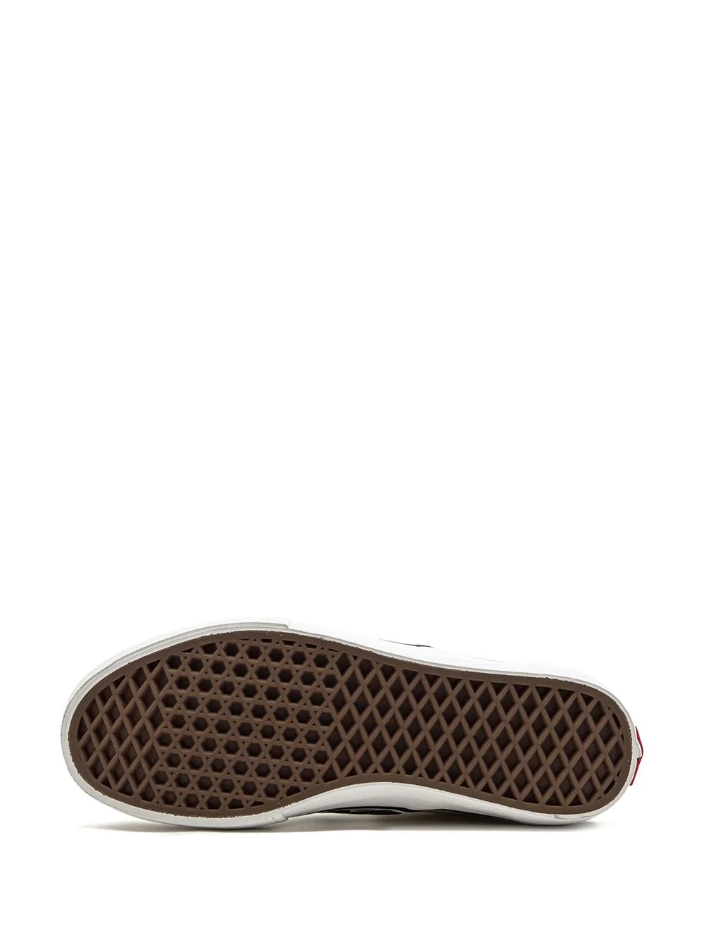 slip-on pro checkered sneakers - 4