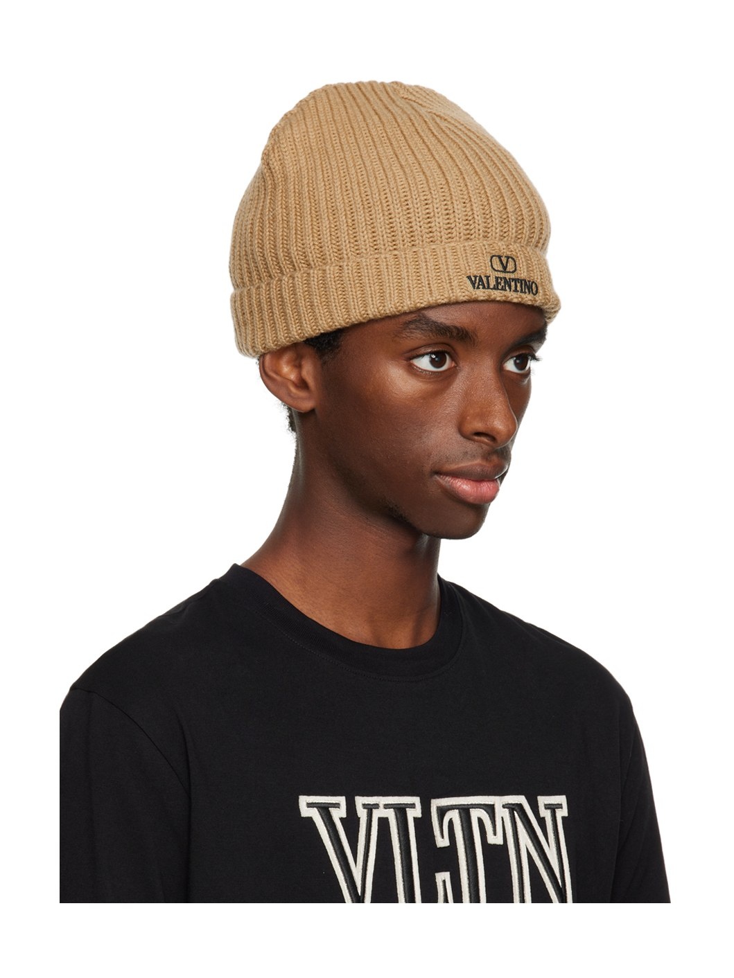 Beige Logo Beanie - 2