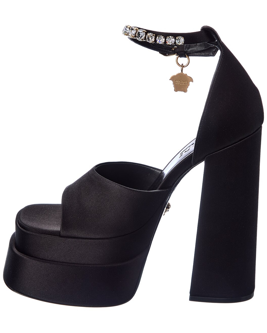 Versace Aevitas Silk Platform Sandal - 2