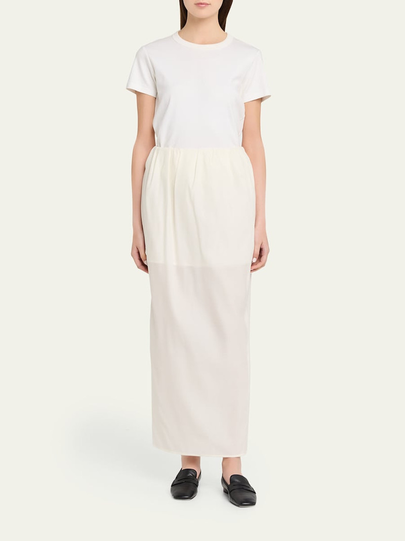 RÙADH The Daisy Long Column Skirt outlook