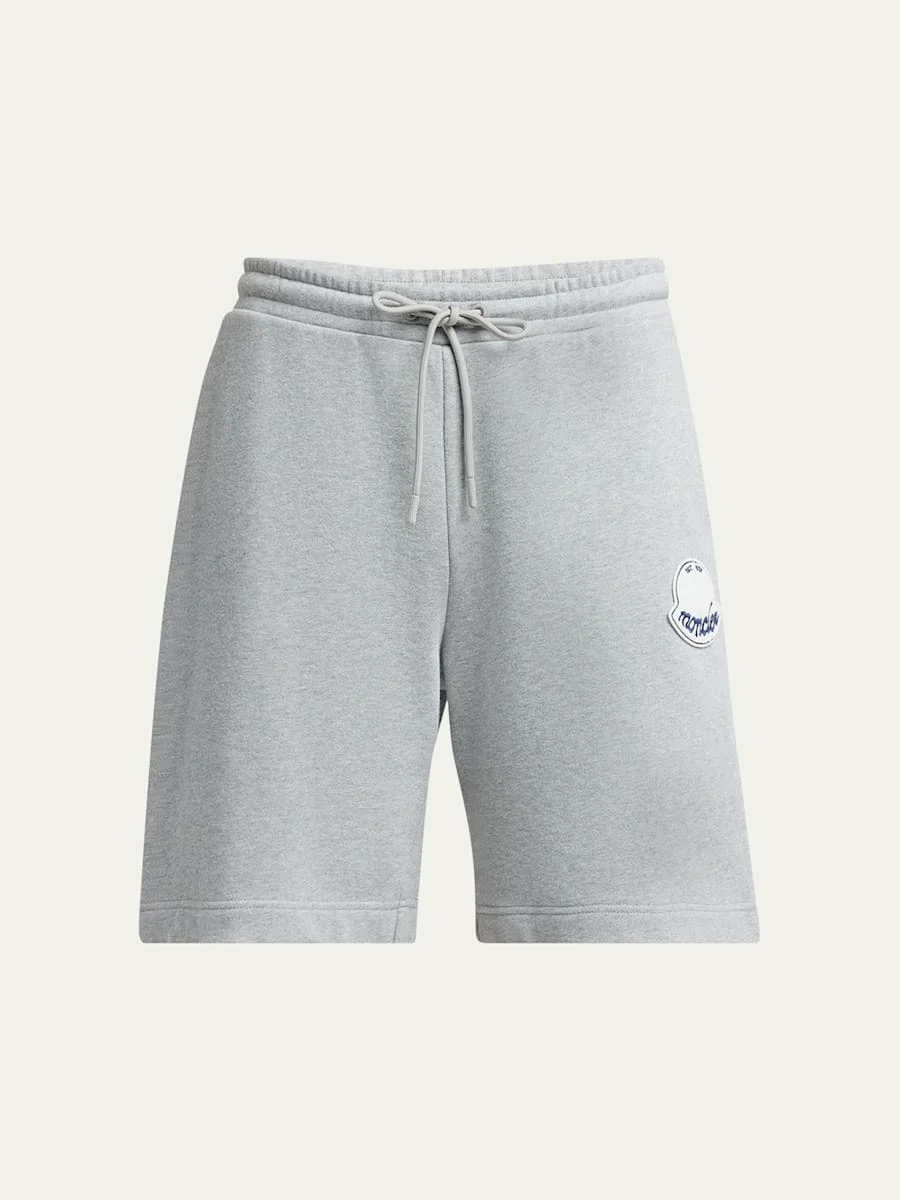 Men's Cotton Drawstring Shorts - 1