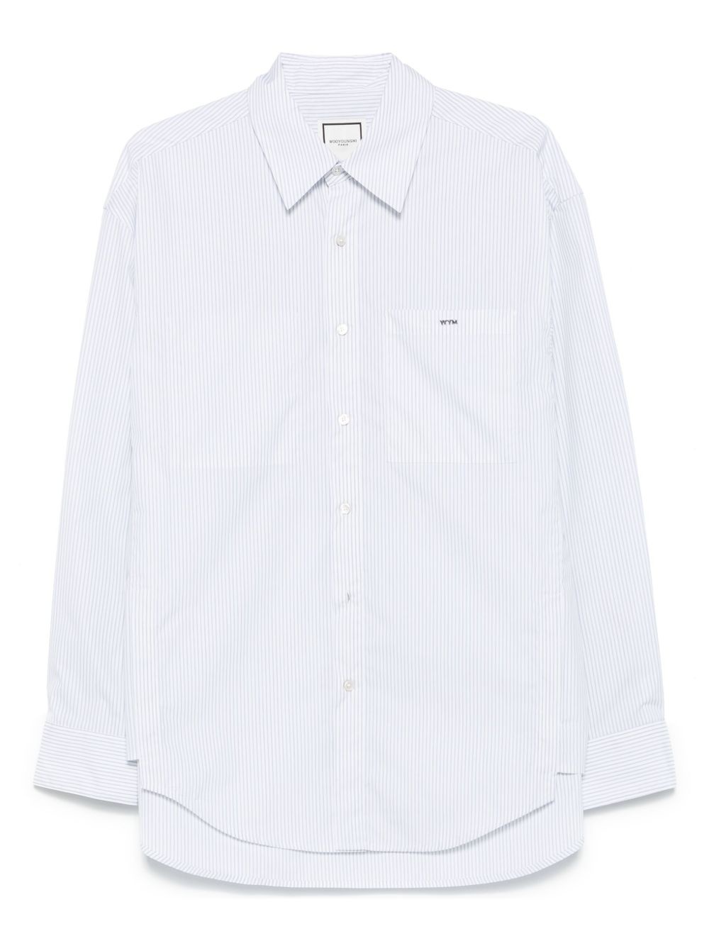 cotton-blend shirt - 1