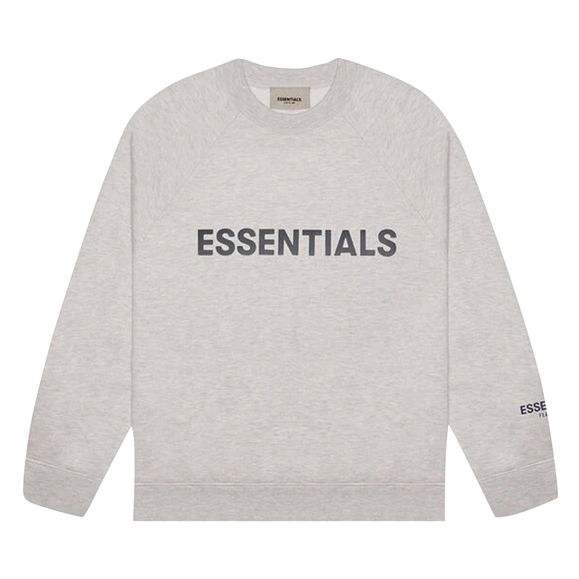 Fear of God Essentials Crewneck Sweatshirt 'Oatmeal' - 1
