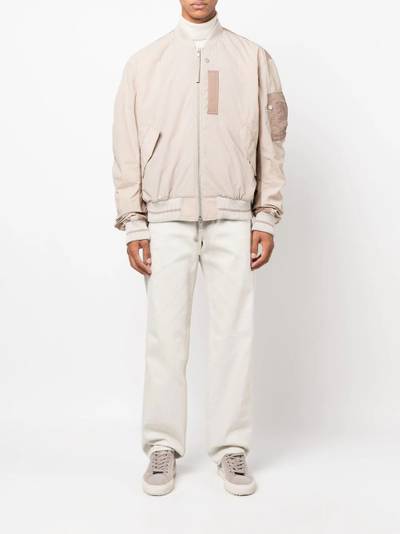 JACQUEMUS high-waist straight-leg jeans outlook