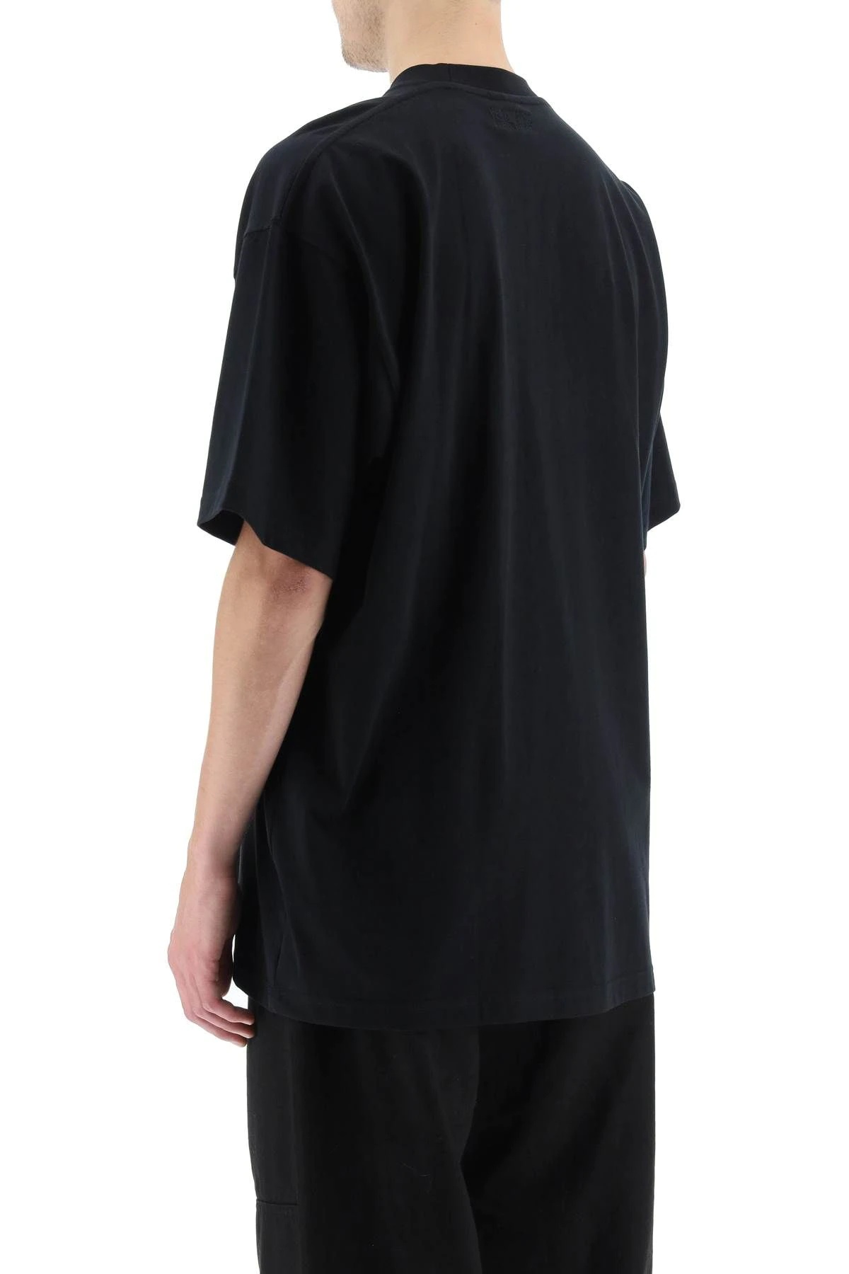 OVERSIZED T-SHIRT WITH LABEL - 4