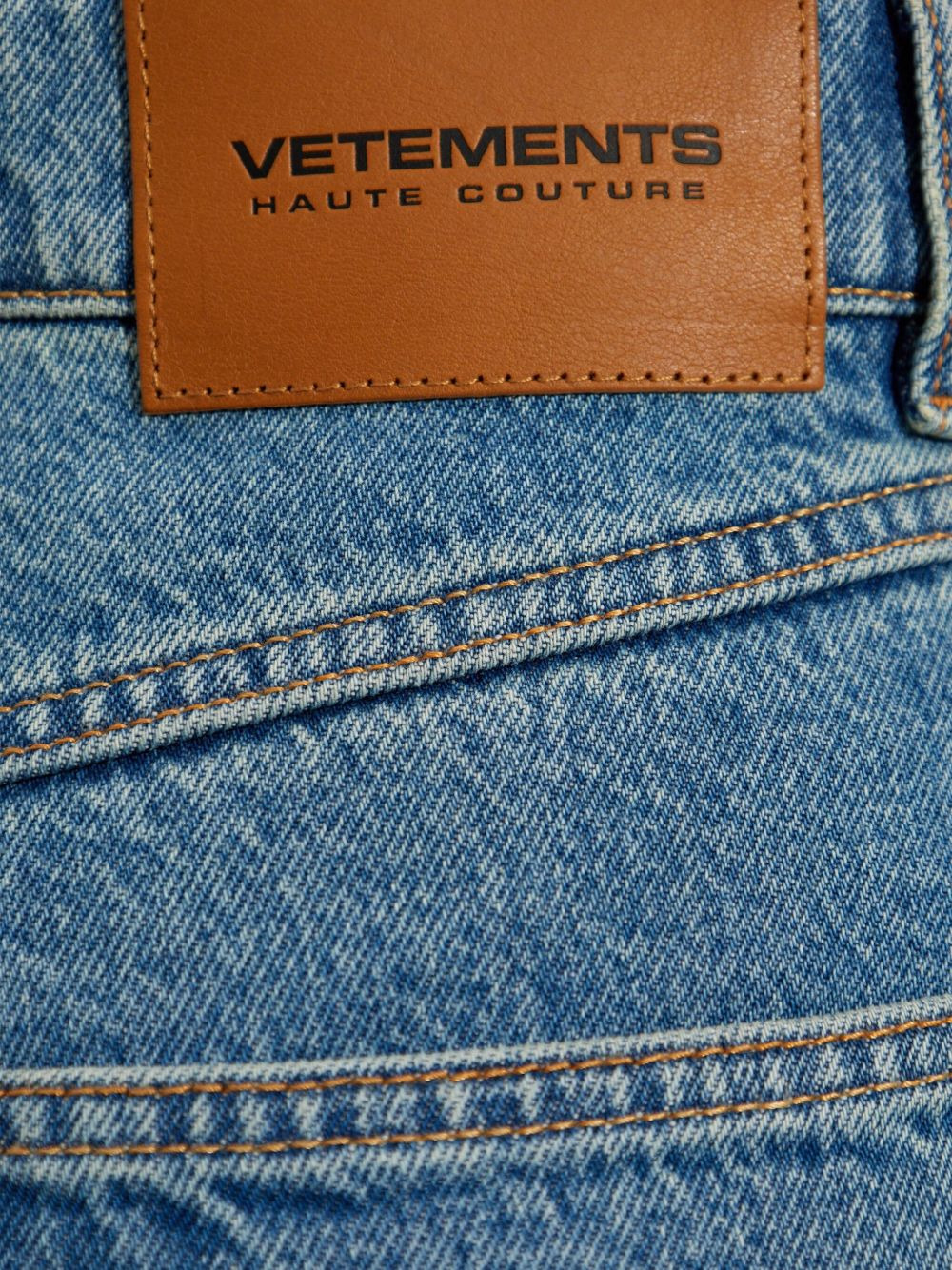 denim cotton jeans - 5