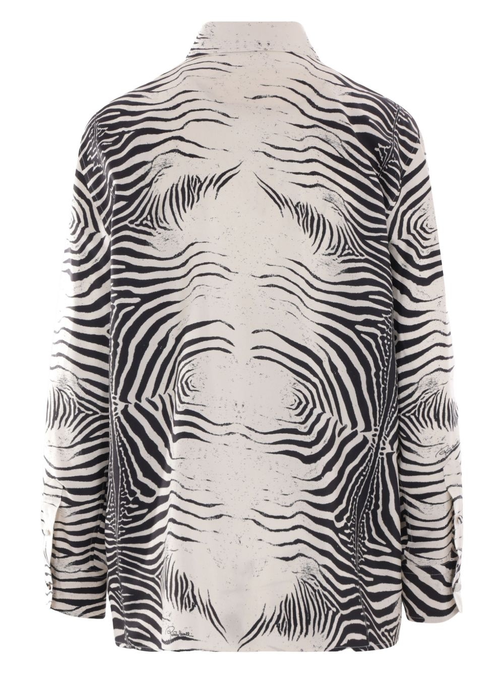 zebra-print shirt - 2