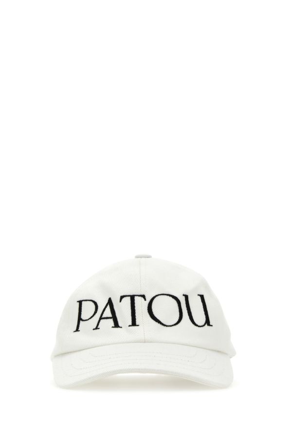 White cotton baseball cap - 1