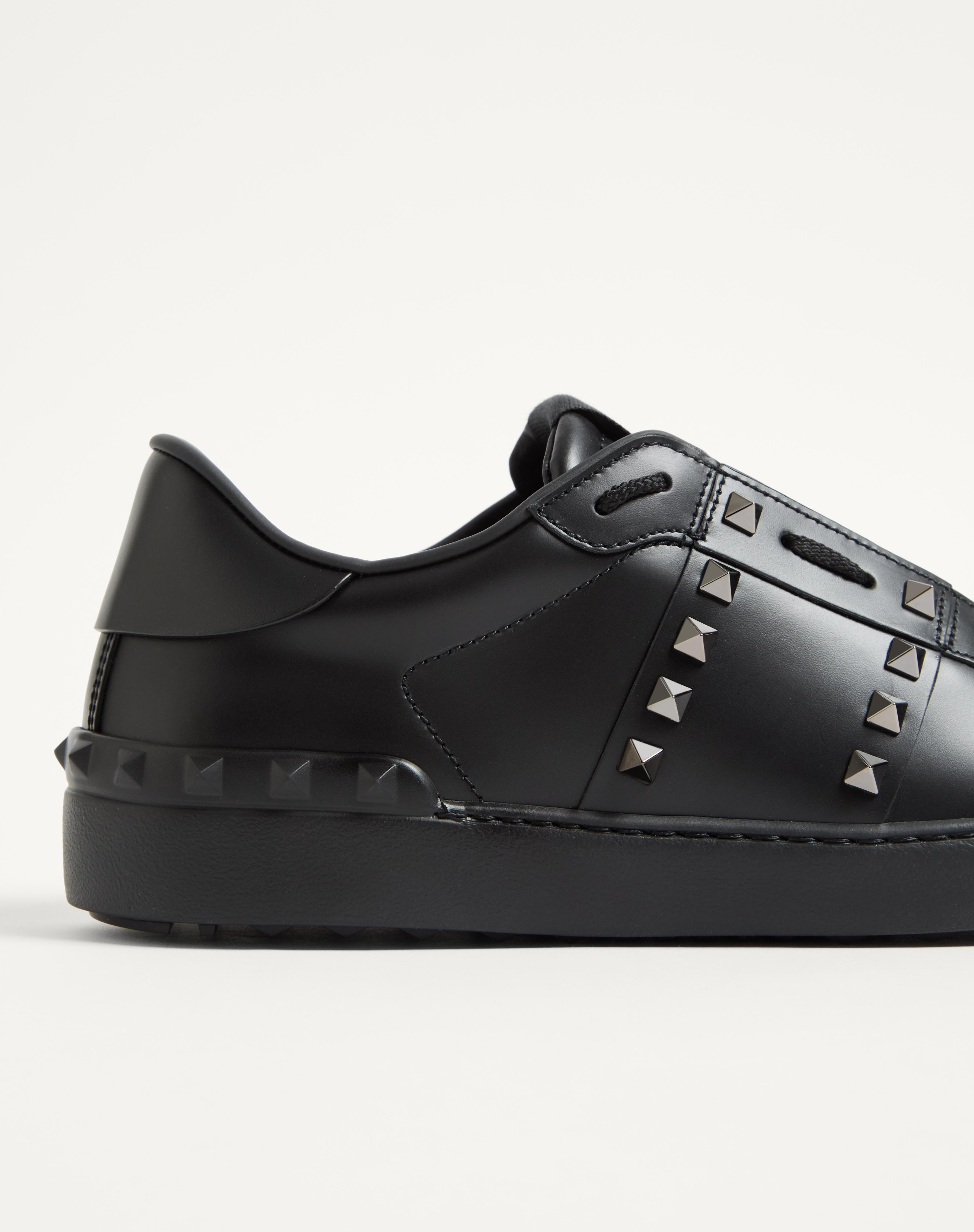 ROCKSTUD UNTITLED SNEAKER IN CALFSKIN LEATHER - 8