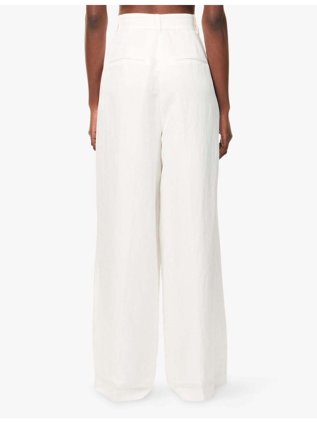 Lou Wide-Leg Woven Trousers - 4