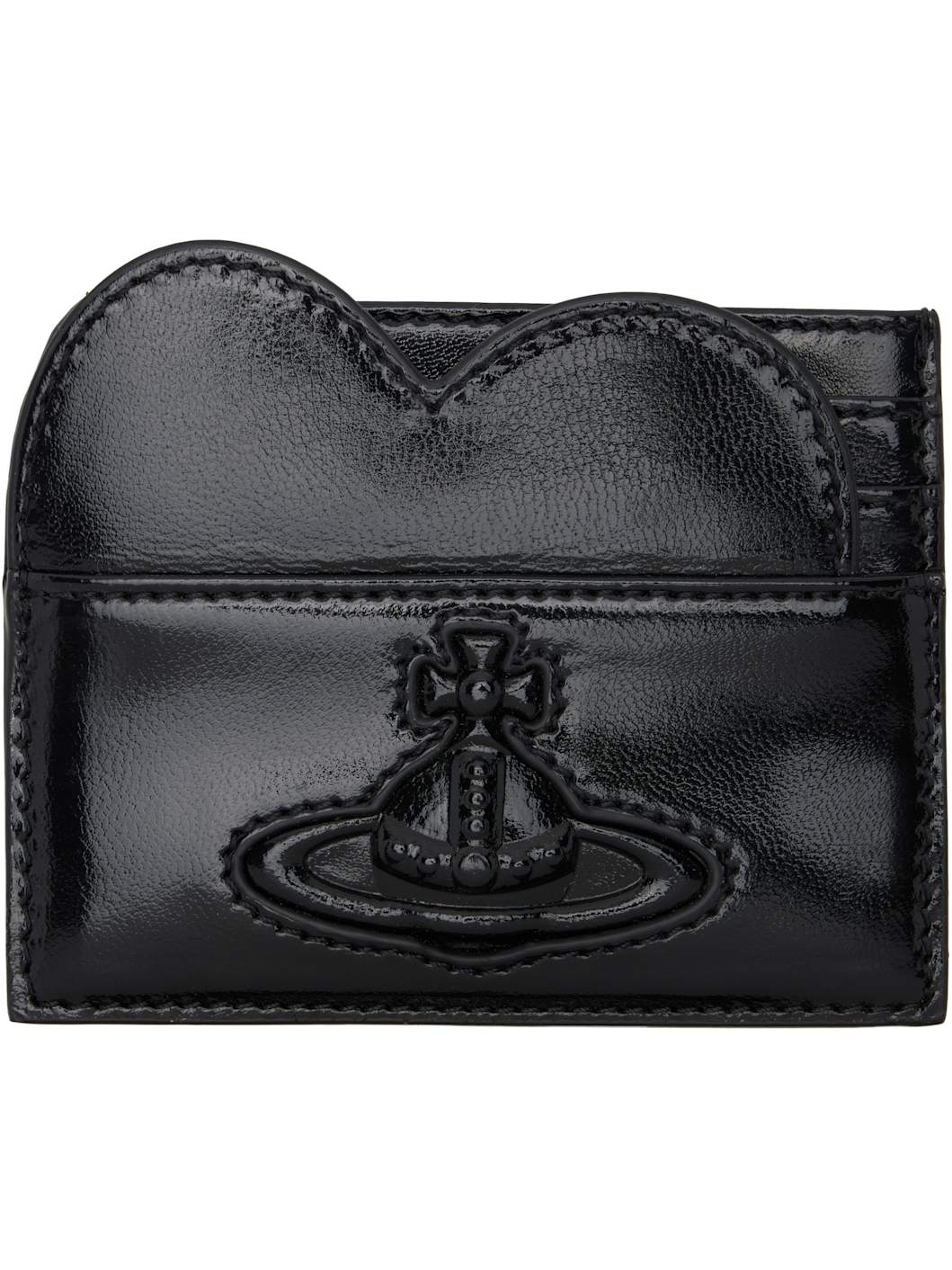 Black Heart Card Holder - 1