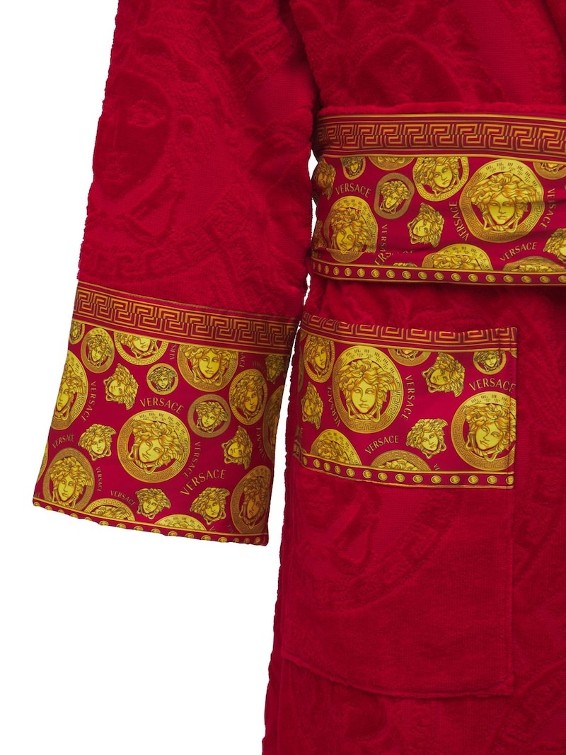 Jaq Medusa cotton bathrobe - 6