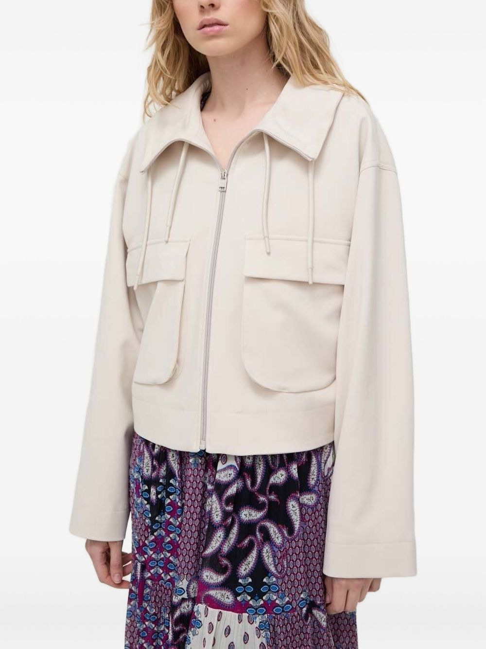 patch-pocket jacket - 2