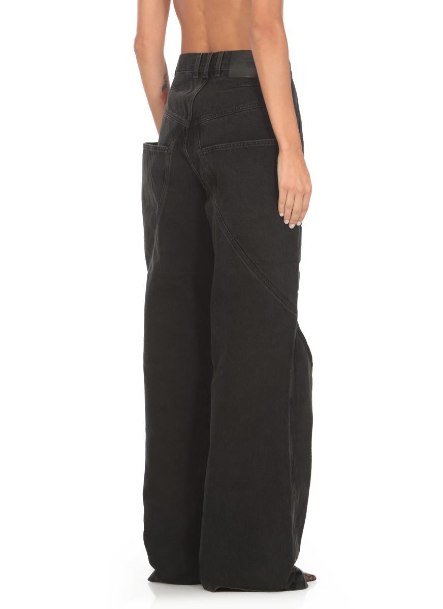 The Attico Trousers Black - 4