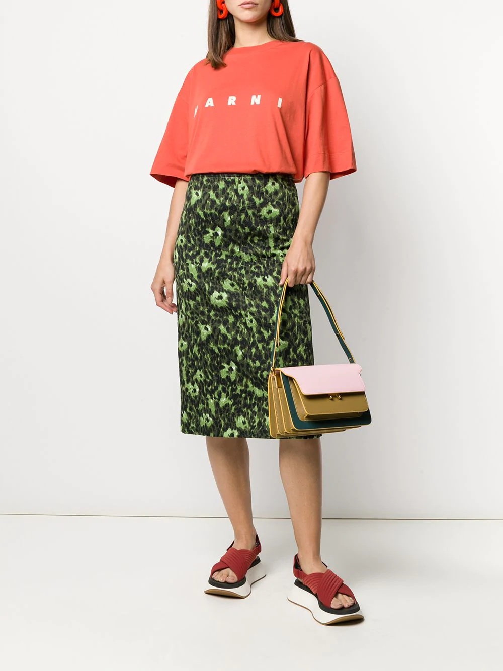 Marni print jersey T-shirt - 2