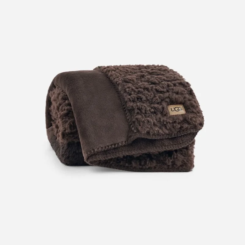 ® Harlan Throw 50"x70" Blankets in Burnt Cedar - 1