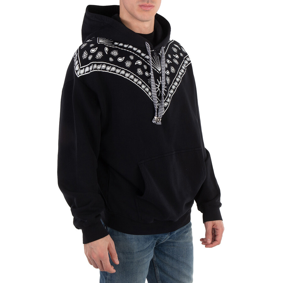 Marcelo Burlon Bandana-Embroidered Drawstring Hoodie - 4