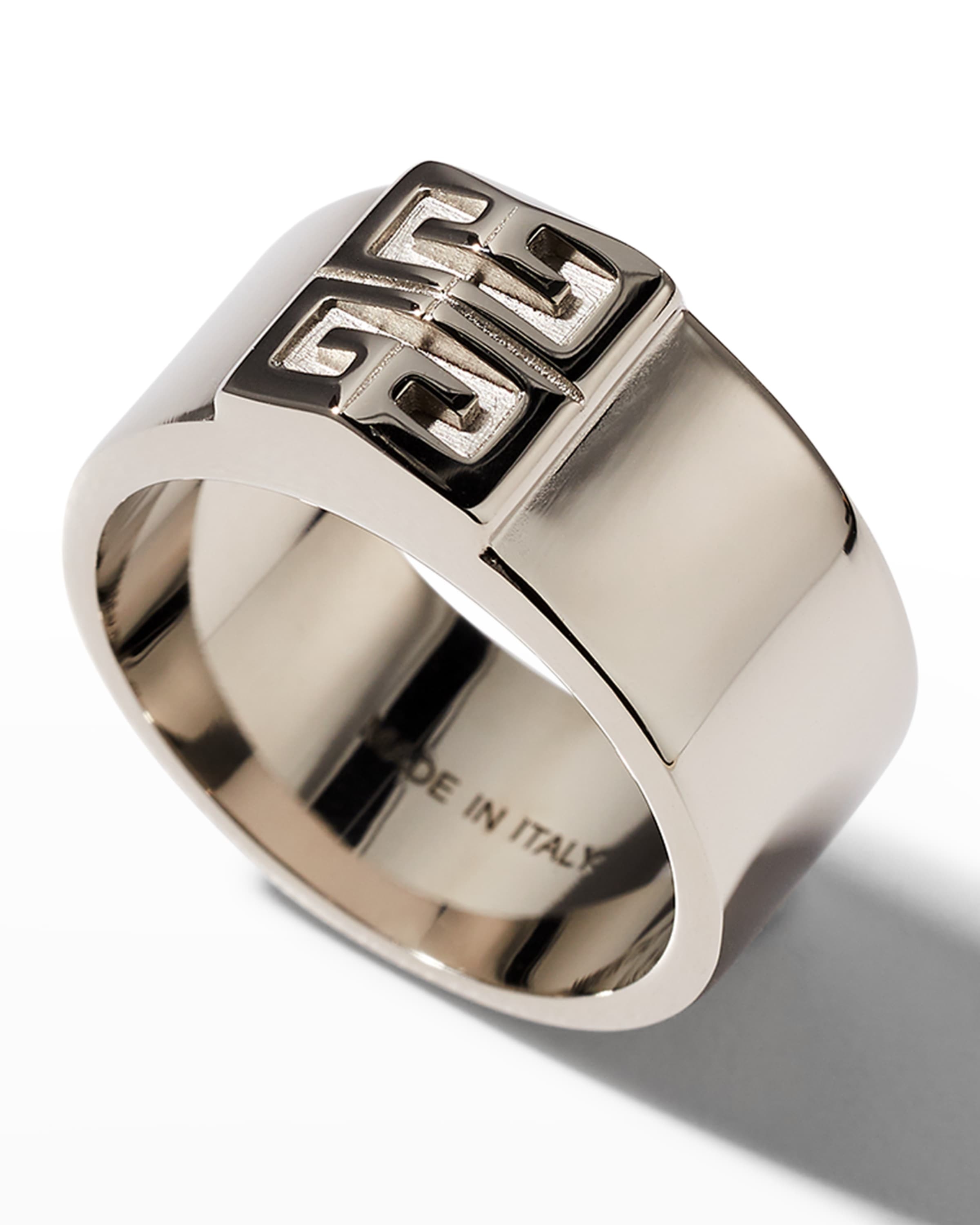 Givenchy Men s 4G Silvery Ring neimanmarcus REVERSIBLE