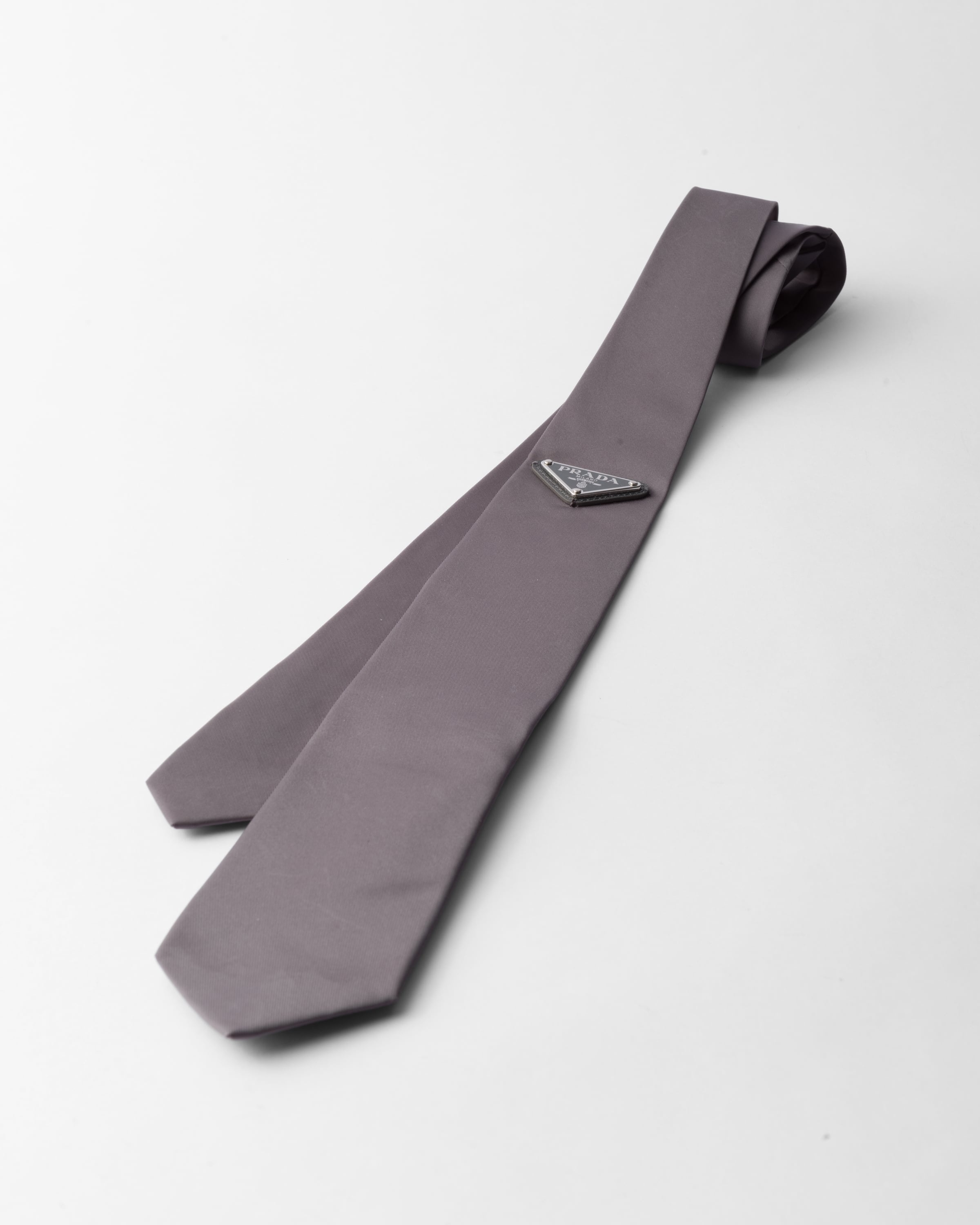 Re-Nylon gabardine tie - 2