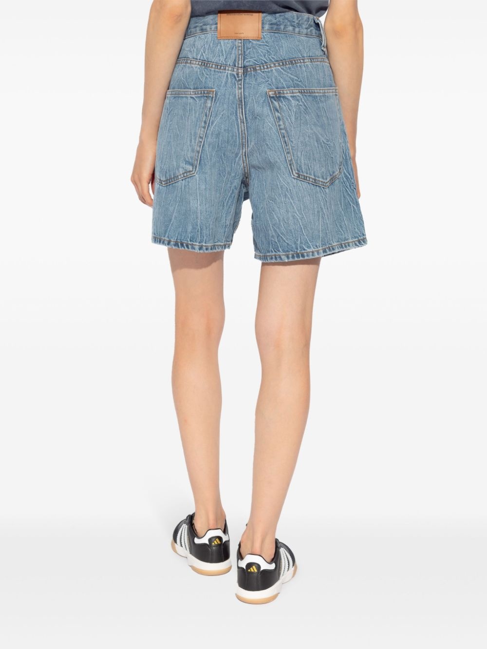 denim shorts - 4