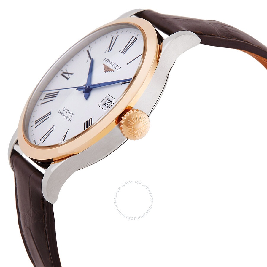 Longines Record Automatic White Dial Men's Watch L2.821.5.11.2 - 2