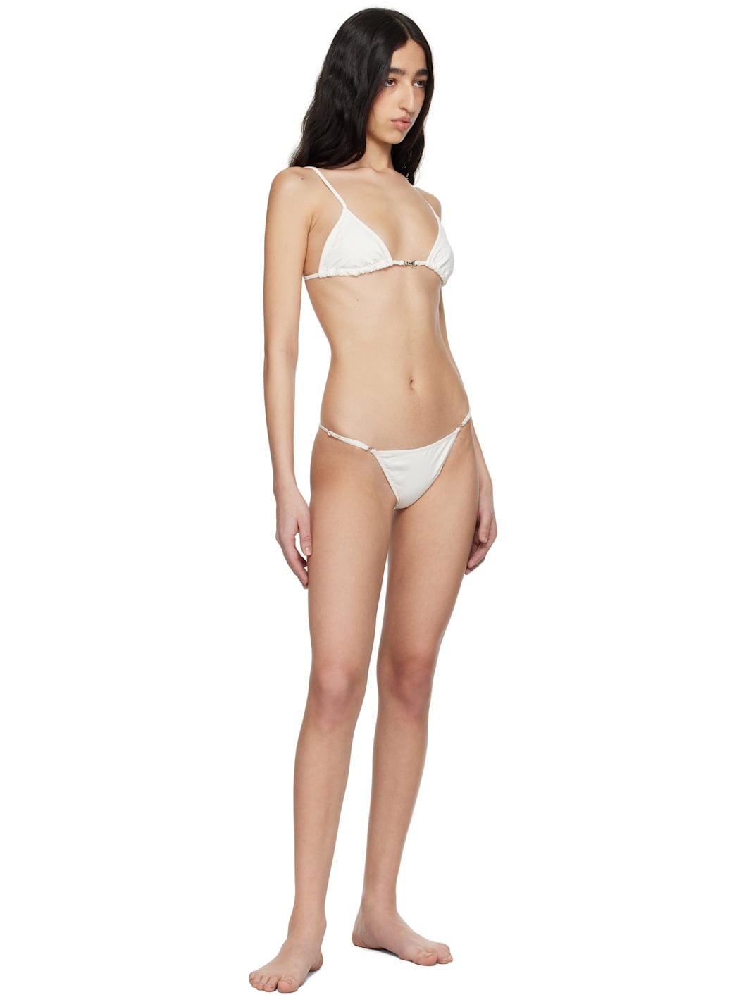 White Pipa Bikini Top - 4