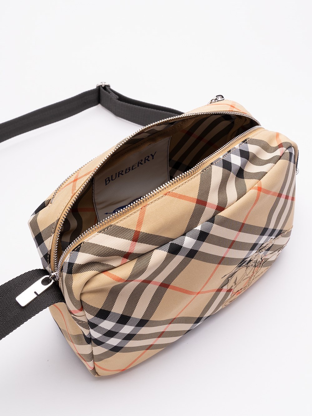 【BURBERRY】ESSENTIAL CROSSBODY BAG◆8091320158564 Burberry `Essential` Crossbody Bag | spinnaker | REVERSIBLE