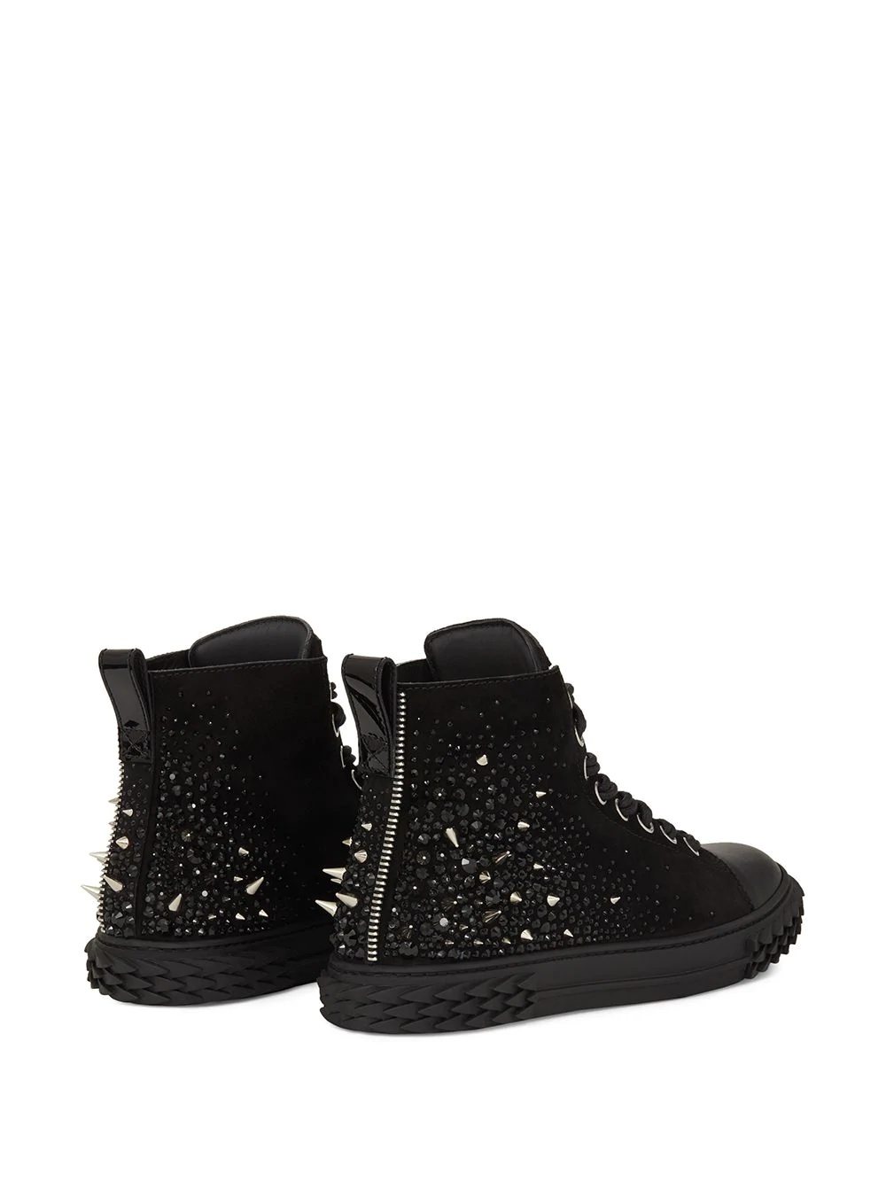 Blabber crystal-embellished sneakers - 3