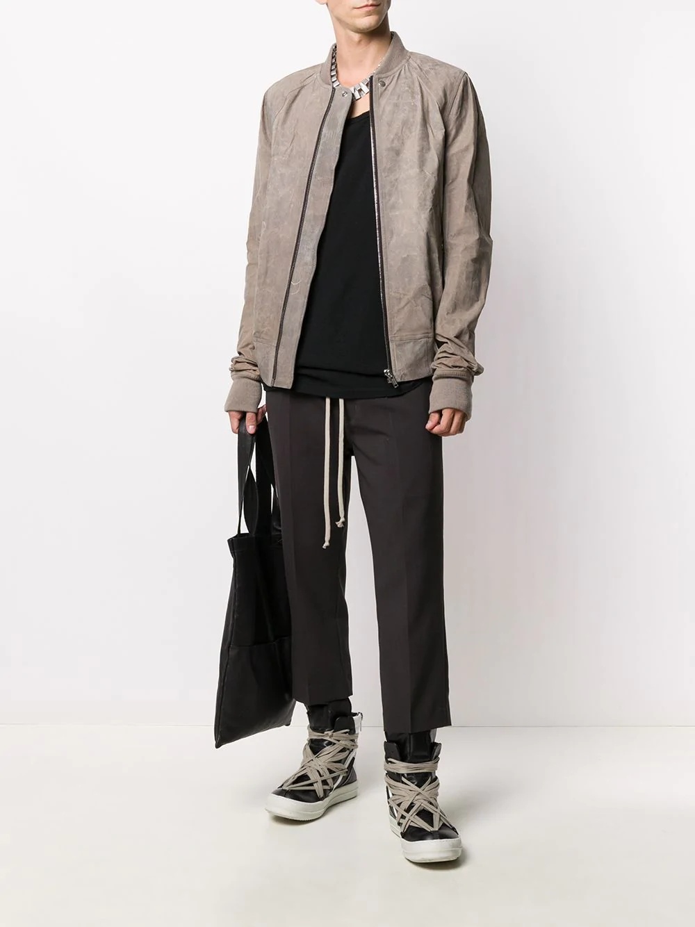 rear flap pocket track pants - 2