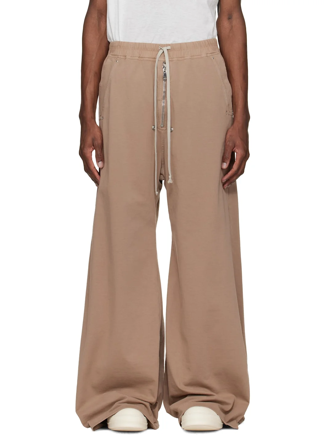 Beige Temple Geth Belas Sweatpants - 1