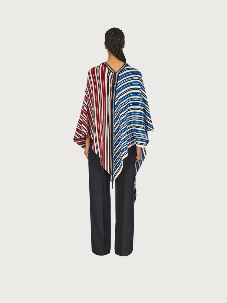 DUAL TONE PONCHO - 3