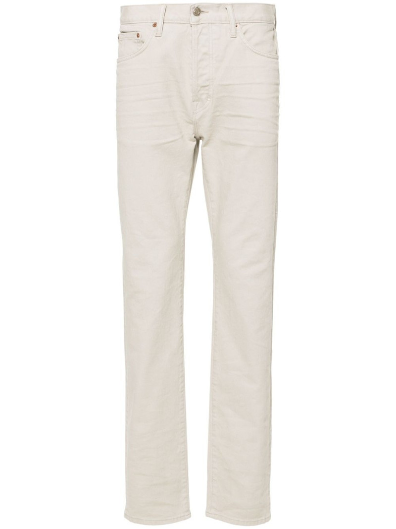 mid-rise slim-fit jeans 1