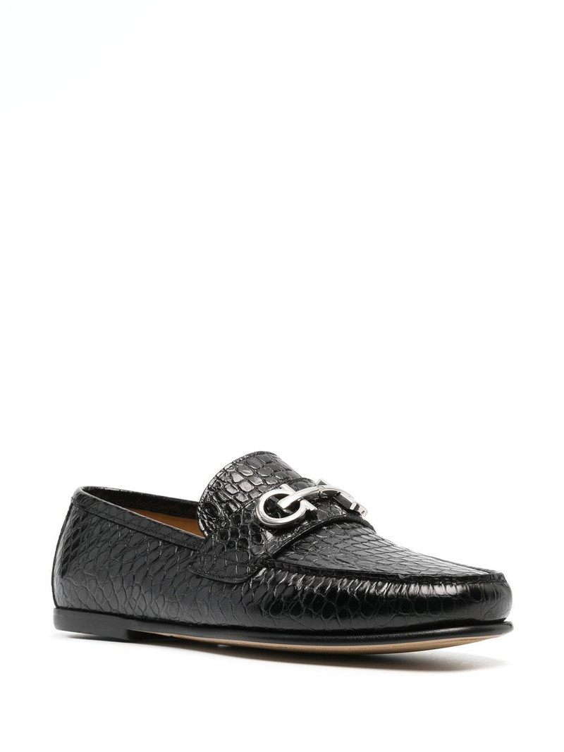 FERRAGAMO Gancini buckle loafers outlook