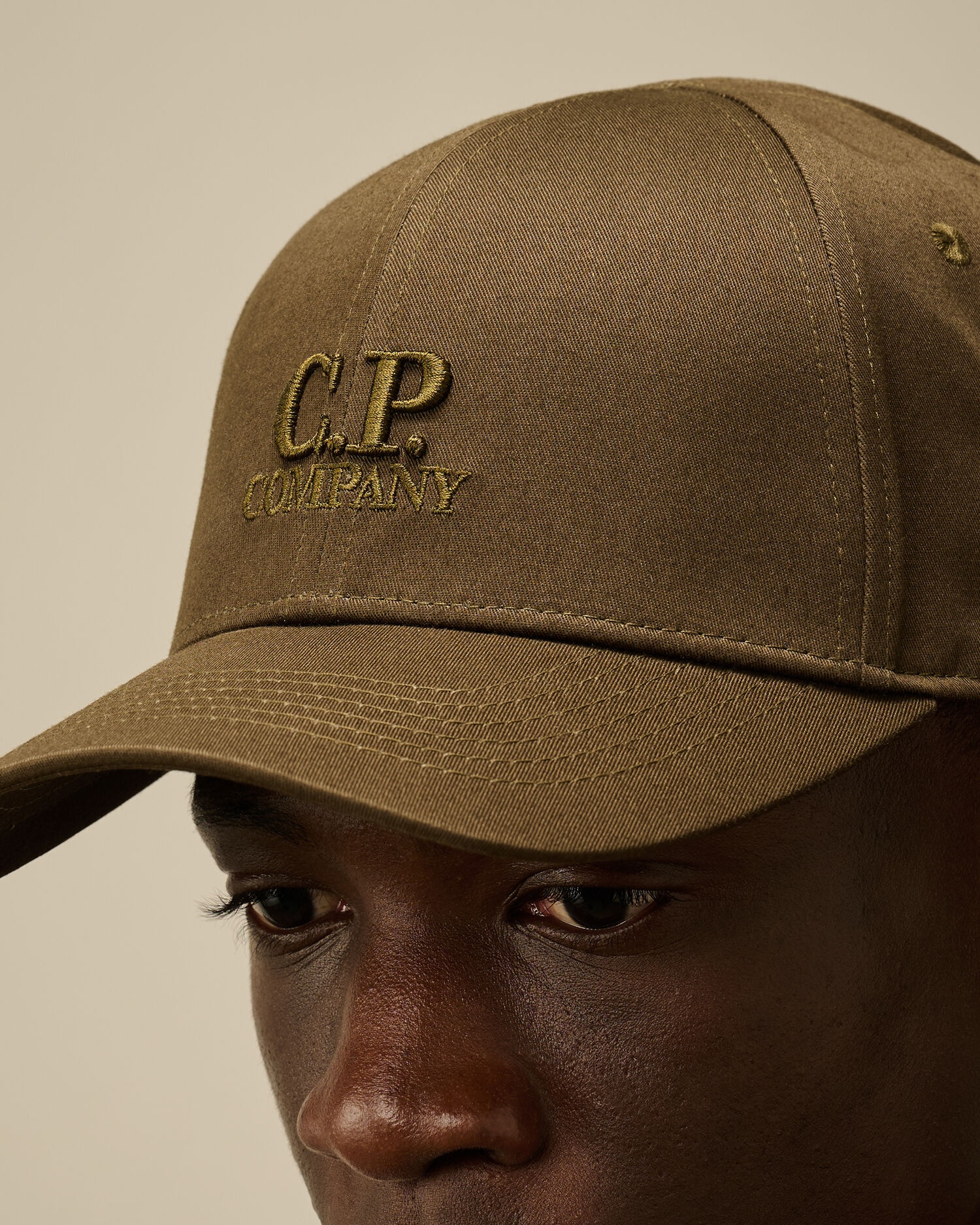 帽子 C.P. Company Gabardine Logo Cap Gabardine Logo Cap | CPC USCA Online Store