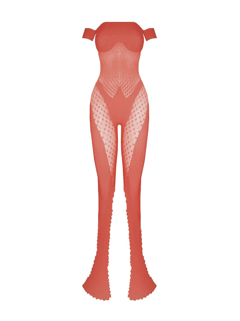 JUNIA JUMPSUIT IN BURNT HENNA 1