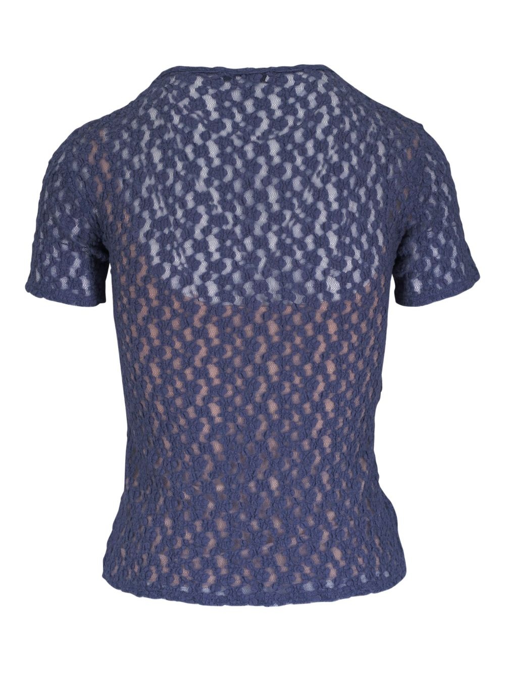 lace T-shirt - 2