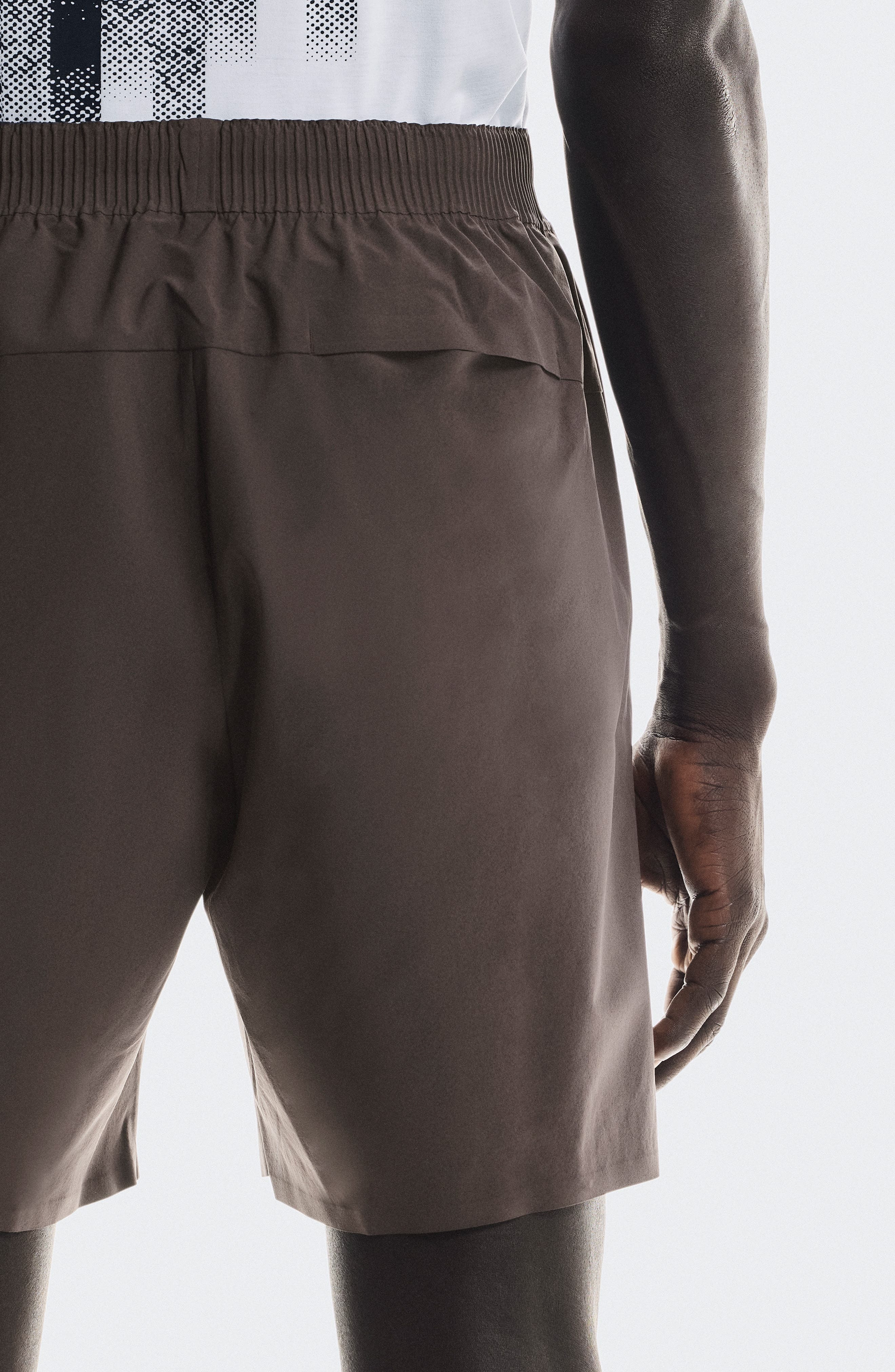 On Focus Stretch Running Shorts in Pebble at Nordstrom - 5