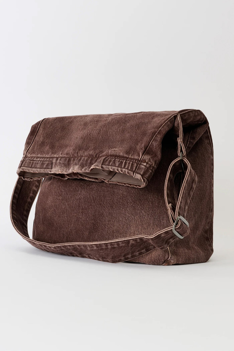Our Legacy Sling Bag Overdyed Choco Melon outlook