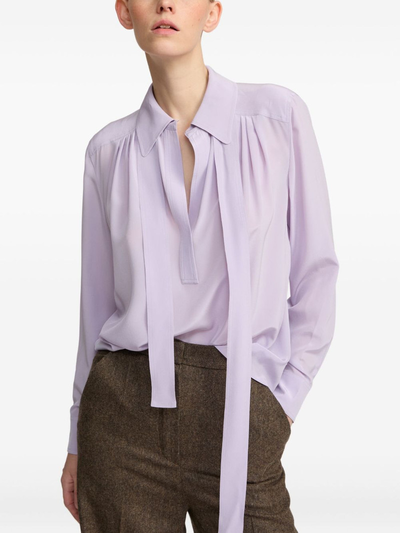 tie-neck blouse 3