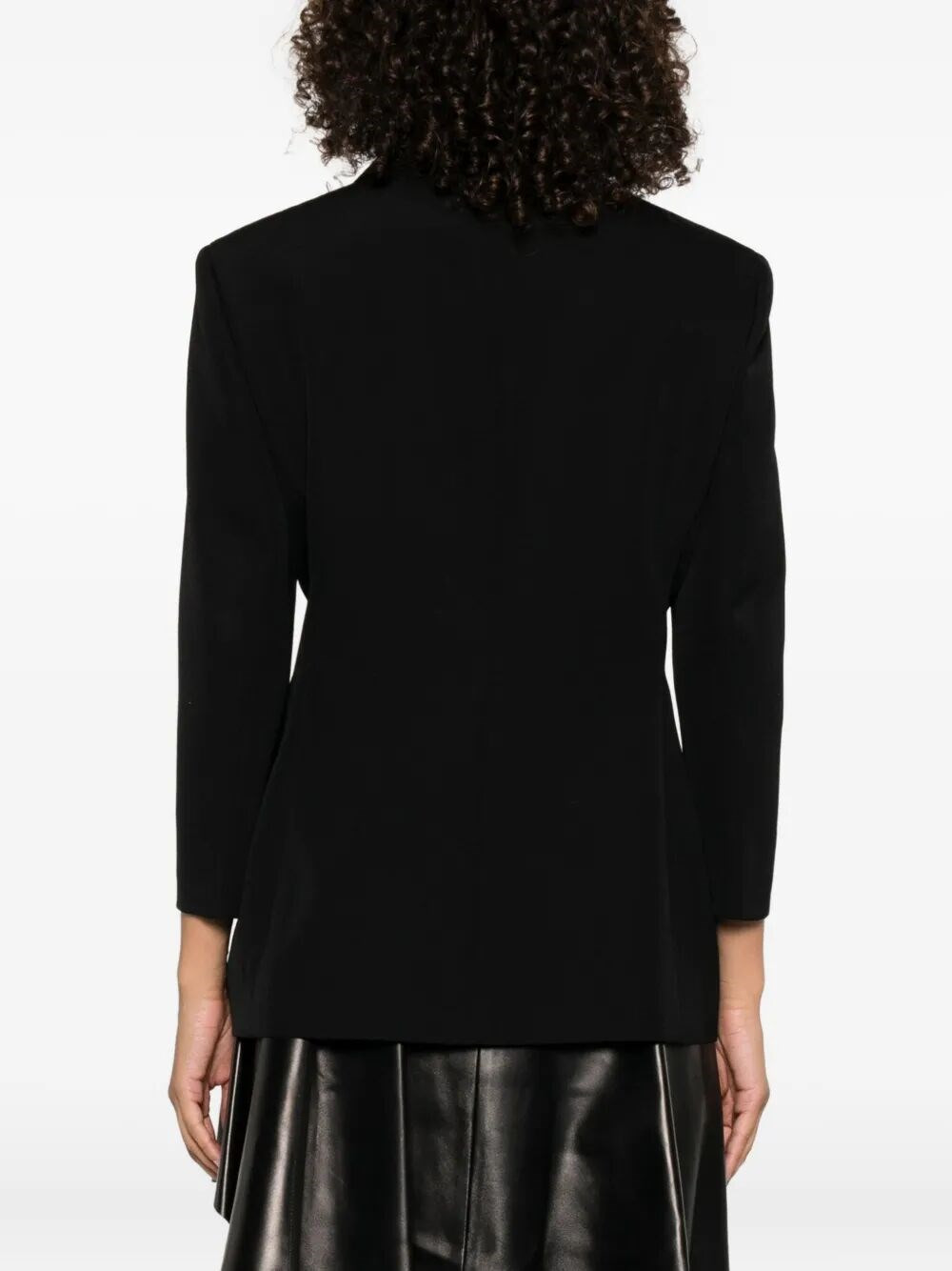 Boxy Single-Breasted Jacket - 4