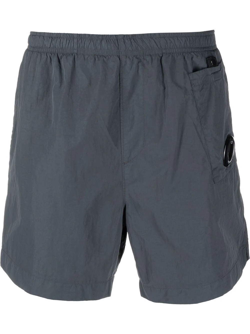 logo patch swim-shorts - 1