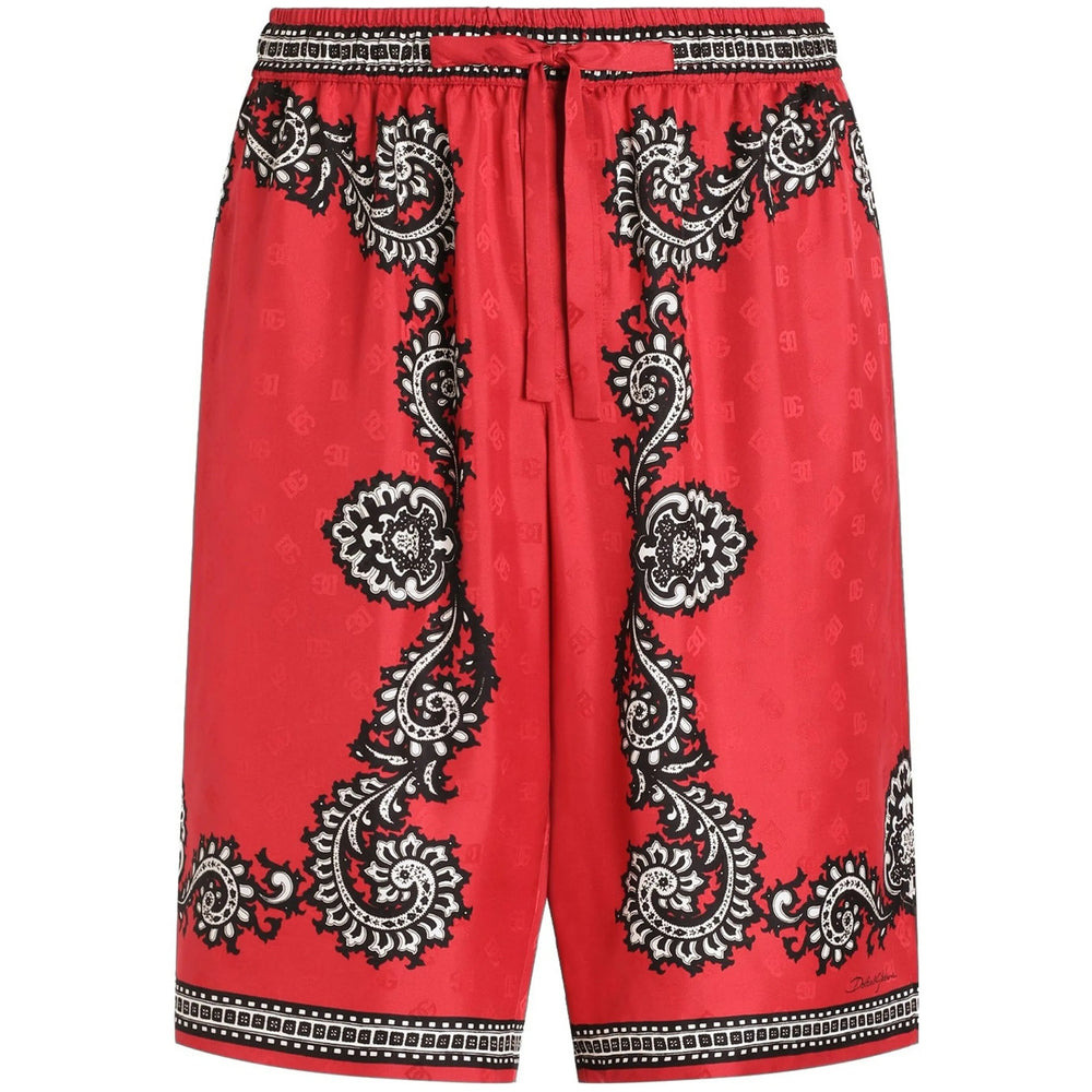 Dolce & Gabbana Red Shorts - Bermuda Shorts Men - 1
