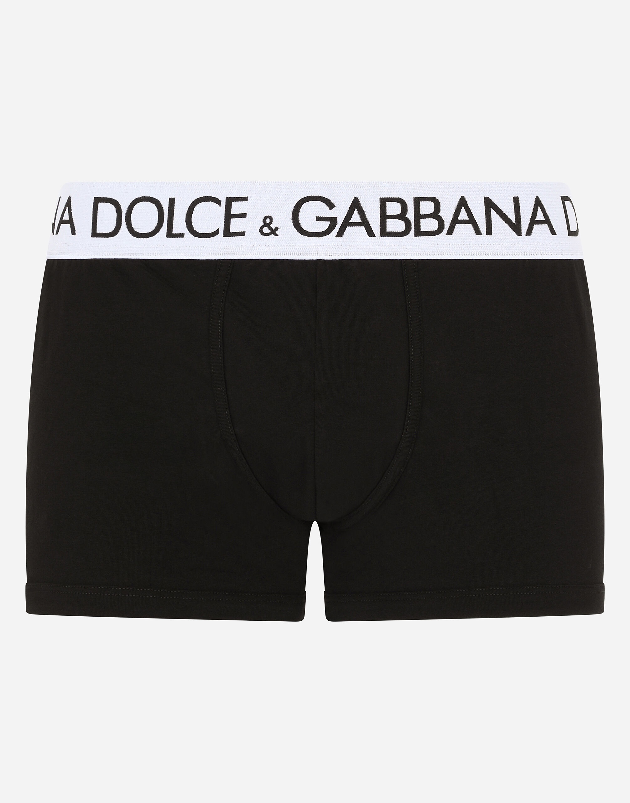 Two-way-stretch cotton jersey regular-fit boxers - 1