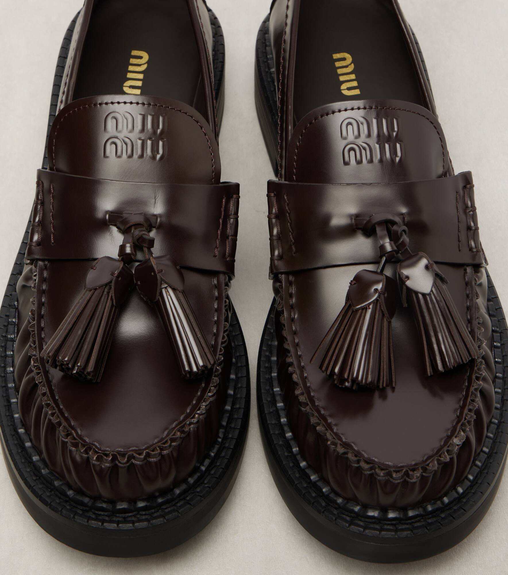 Leather loafers - 5
