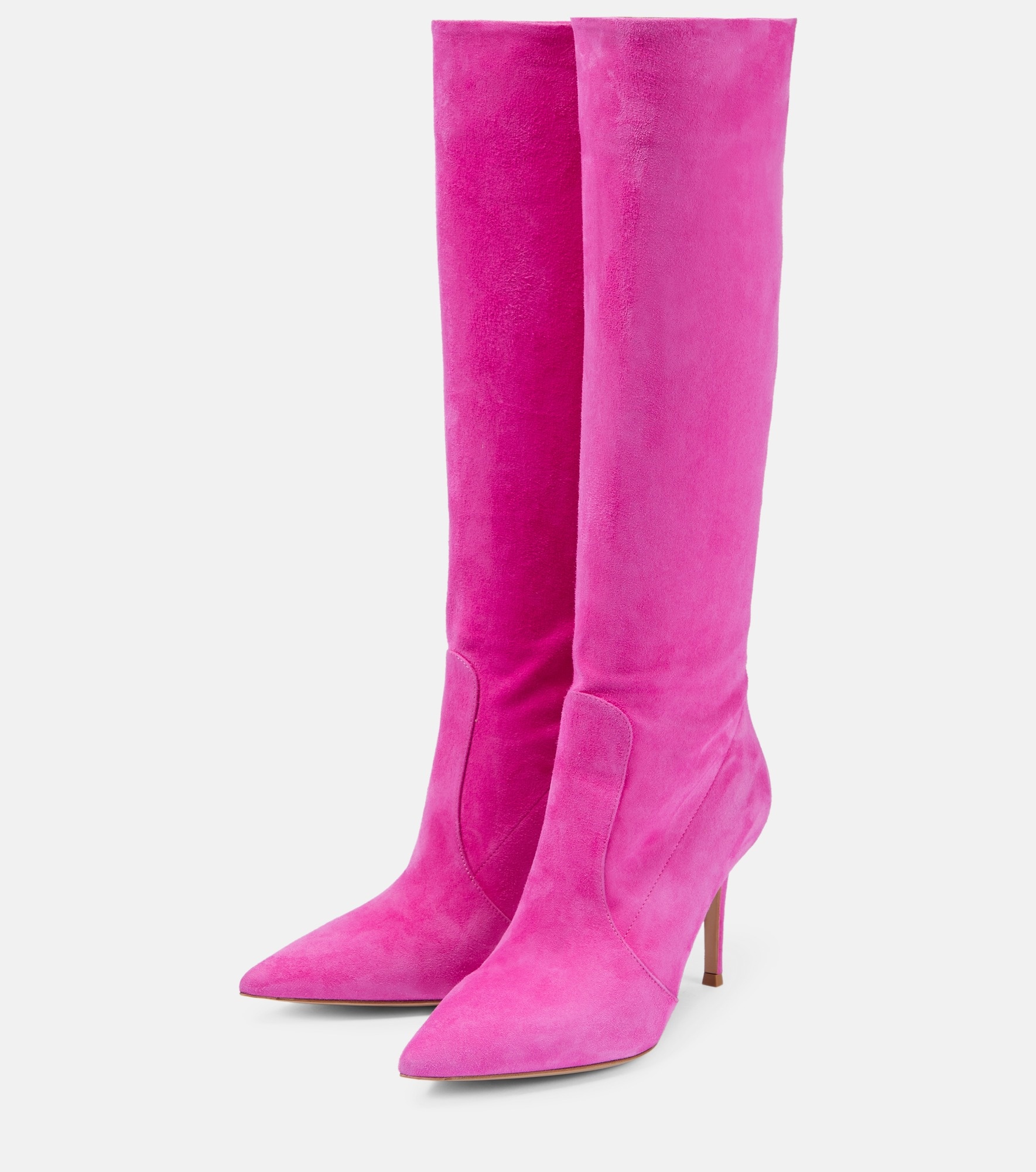Hansen 85 suede knee-high boots - 5