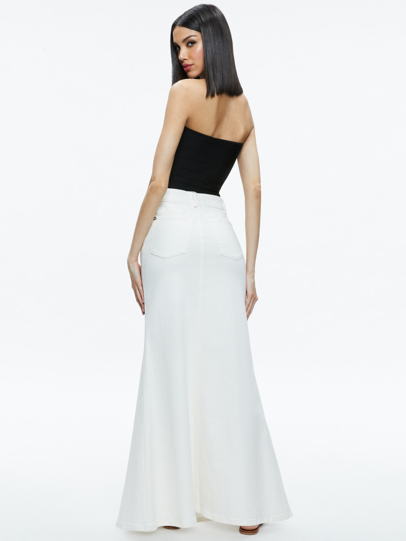 Alice + Olivia RYE HIGH RISE MAXI SKIRT outlook