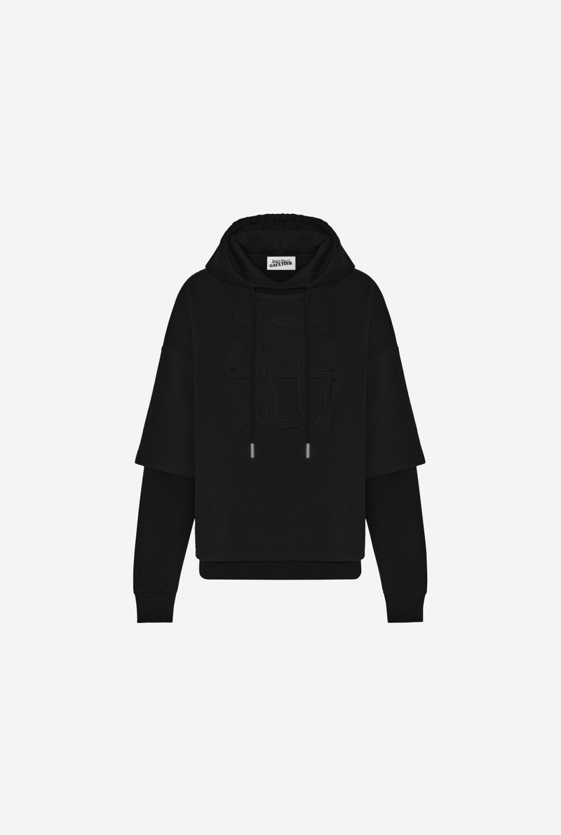 THE OVERSIZED BLACK JPG SWEATSHIRT 8