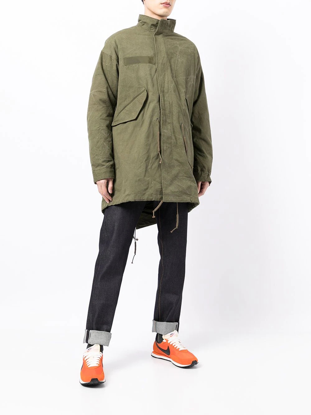 hooded fishtail parka - 6